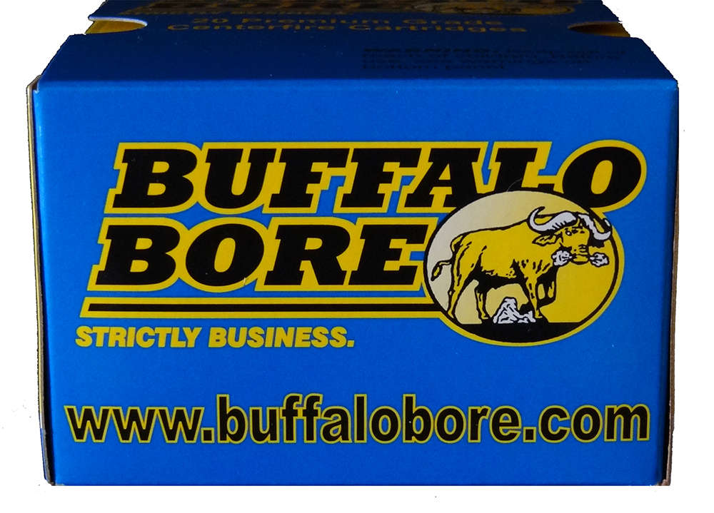 Ammunition Buffalo Bore Ammunition 451 ft lbs 9mm BBA 24C/20    9MM +P+     147 JHP            20/12 • Model: 451 ft lbs